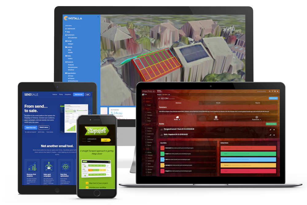 IGC software dashboard